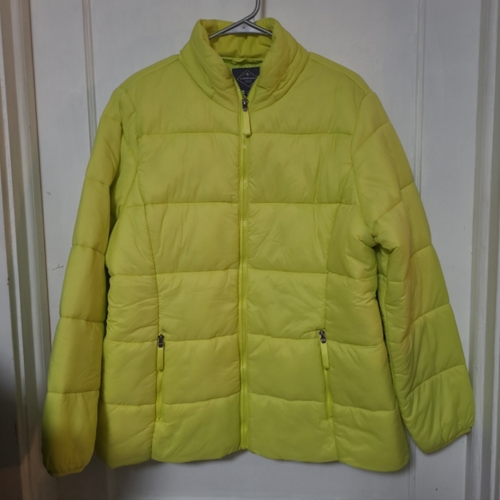 St. John's Bay Women's Lemon Puffer Jacket